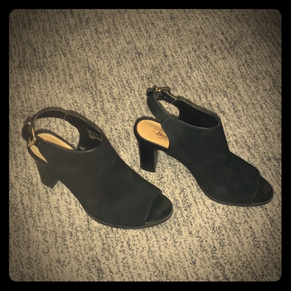 GH Bass black heels